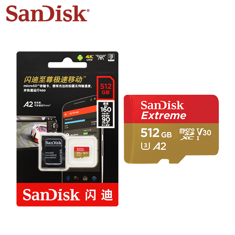 Memory Card Ssd - SanDisk Extreme V30 A2 kartu memori