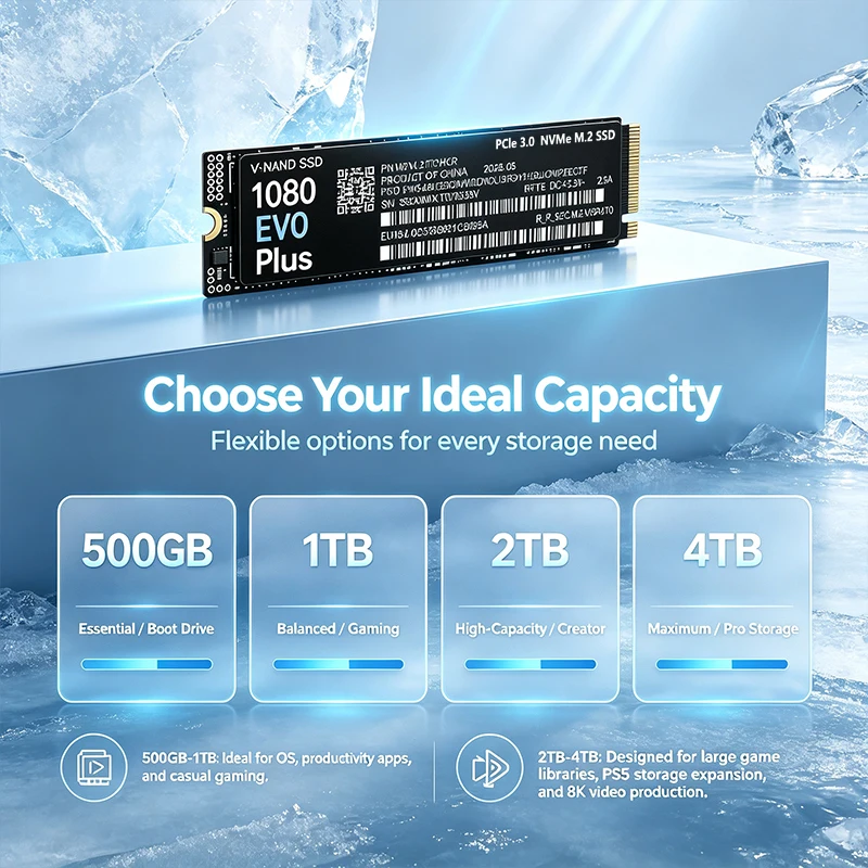 SSD M.2 NVMe terintegrasi 1080 - Ssd 500Gb ulasan dan harga
