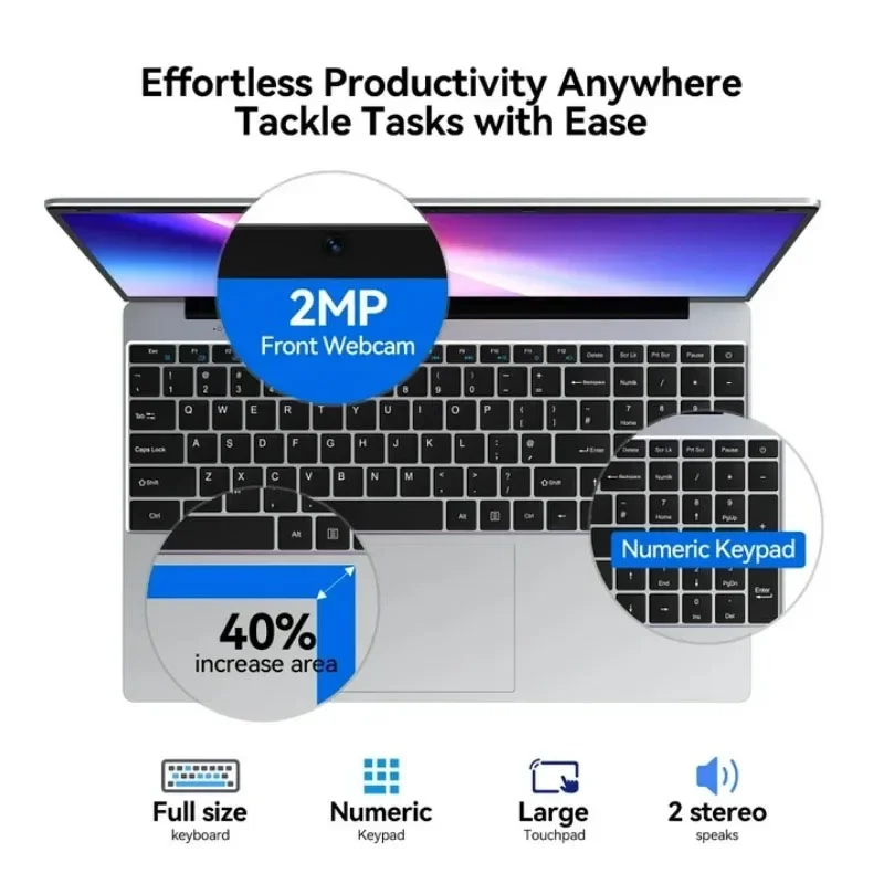 Laptop Komputer Baru 2026 15,6 - Ssd 2Tb ulasan dan harga