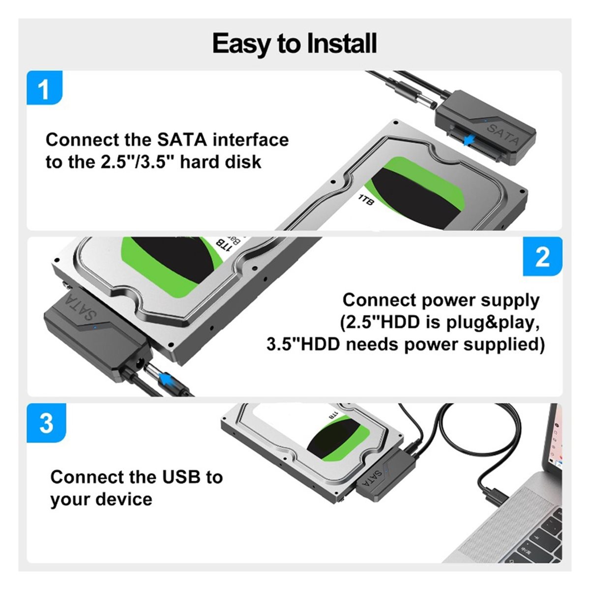 Kabel Adaptor SWXF SATA ke USB - External Ssd ulasan dan harga