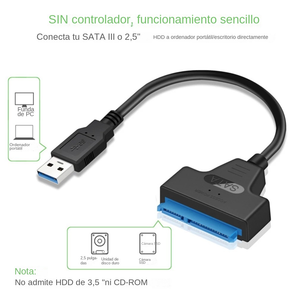 Kabel USB 3.0 SATA 3 30cm, Ada - Sata Ssd ulasan dan harga