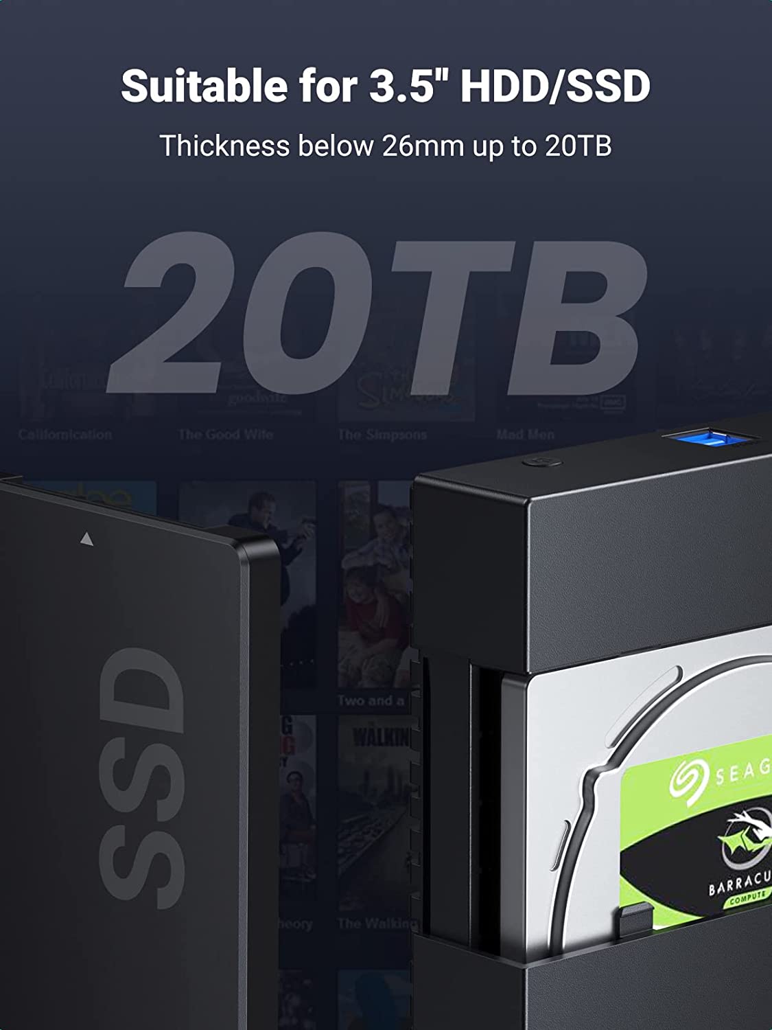 Casing Hard Drive Eksternal UG - Sata Ssd ulasan dan harga