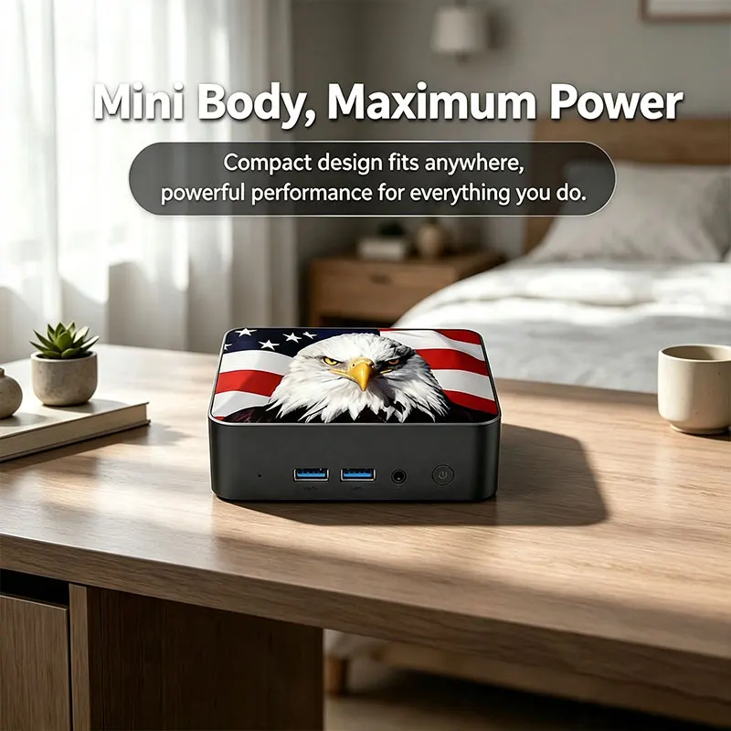Mini PC Bertema Bendera Kanada - Ssd 2Tb ulasan dan harga