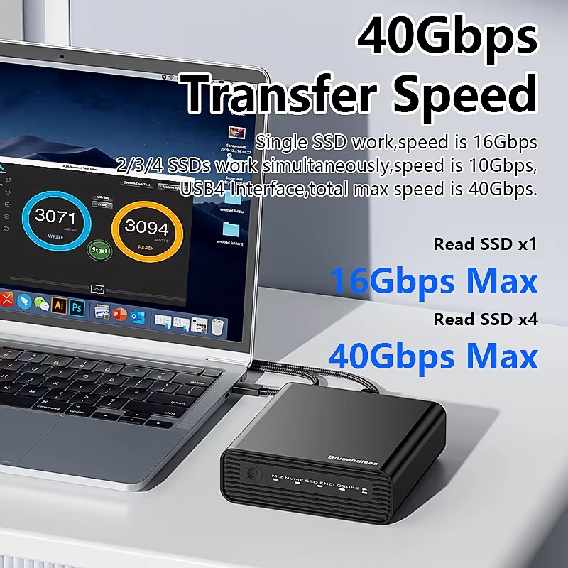 Casing Eksternal SSD NVME Alum - Nvme Ssd ulasan dan harga
