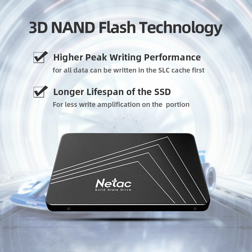 Netac 128gb 256gb 512gb 1tb 2t - Ssd 500Gb ulasan dan harga