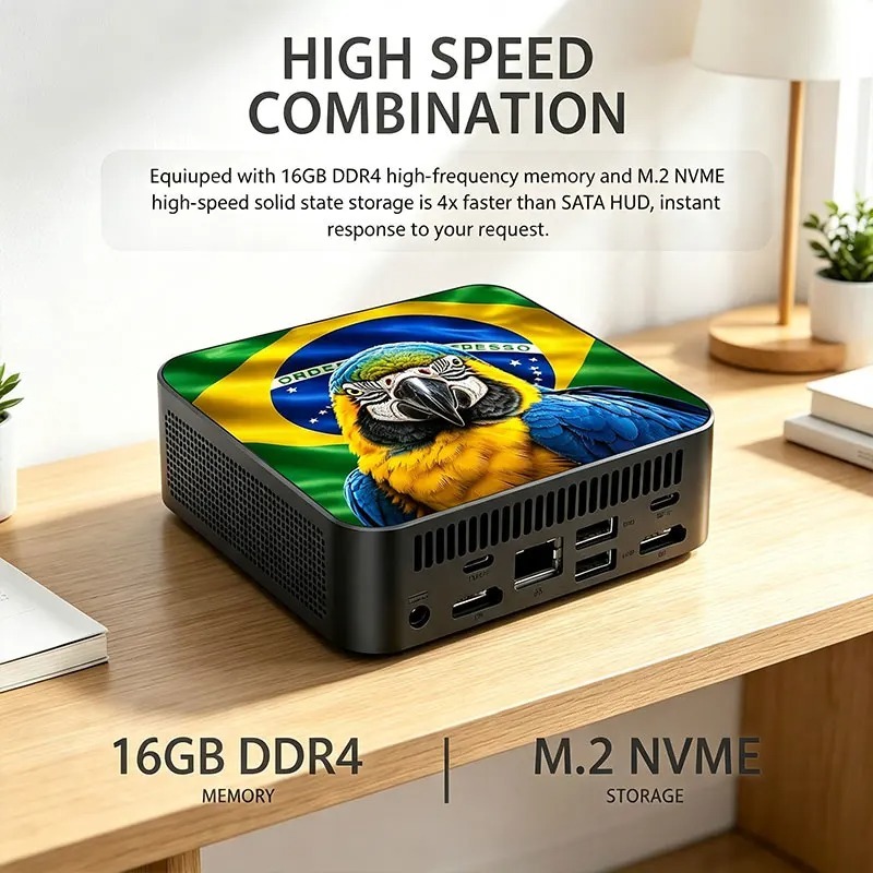 Mini PC Berkinerja Tinggi Baru - Ssd 2Tb ulasan dan harga